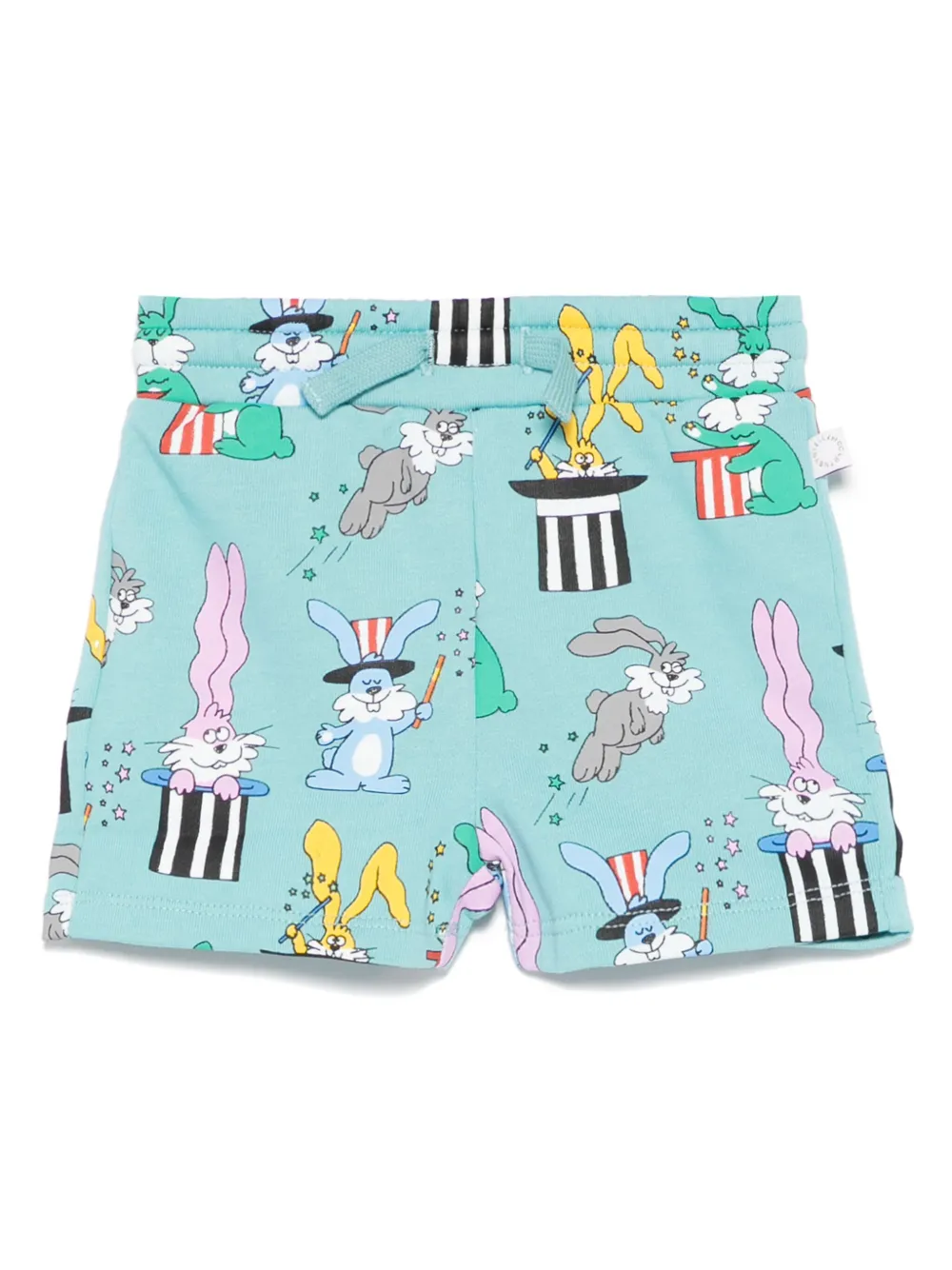 

Шорты с принтом Stella McCartney Kids, синий