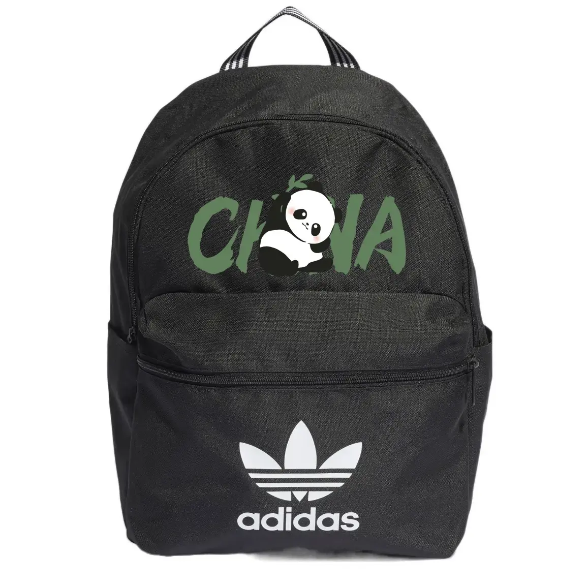 

Adidas Originals Полиэстеровый рюкзак обычный унисекс черный, Panda