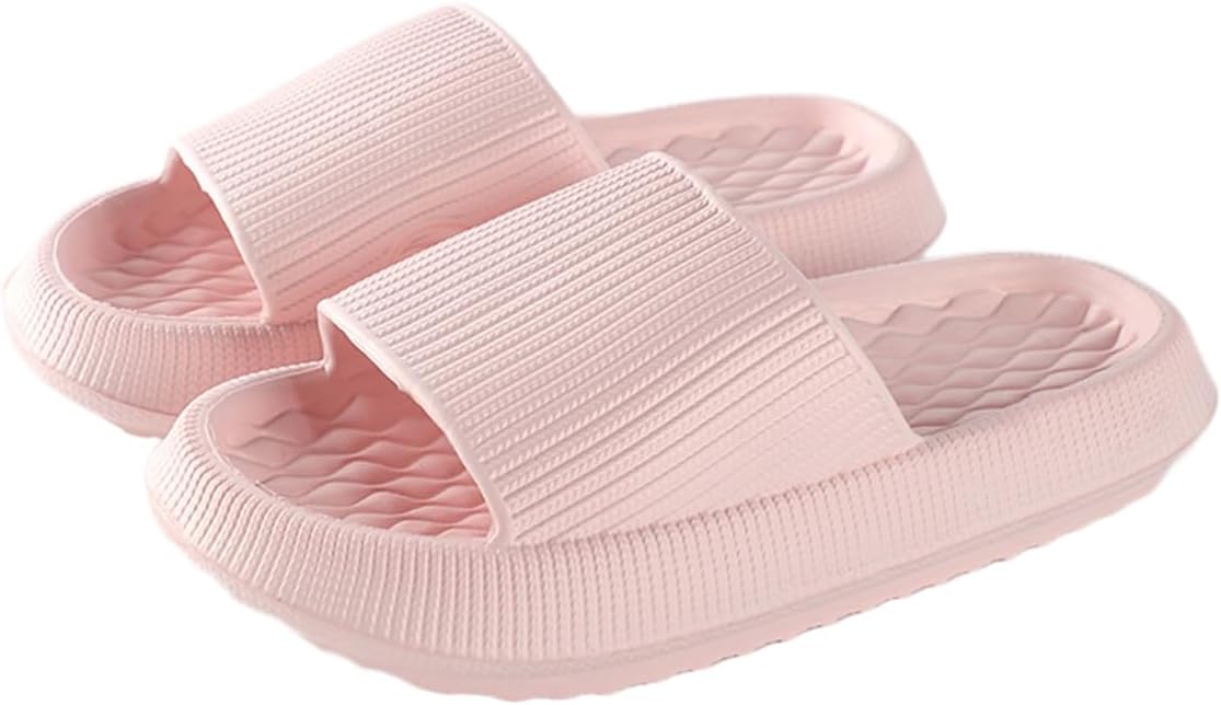 

Мужские и женские шлепанцы AUXDIQ для дома, быстросохнущие, для душа, у бассейна, пляжа и дома, розовый