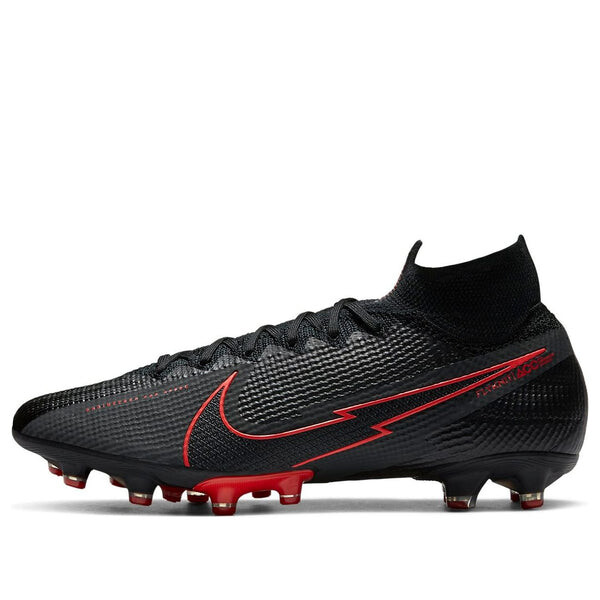 

Кроссовки mercurial superfly 7 elite ag pro 'black chile red' Nike, черный