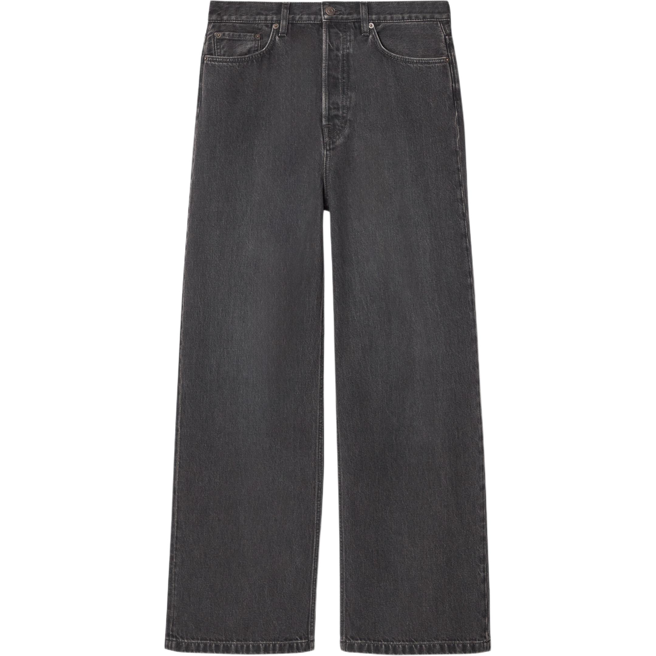 

Джинсы женские постиранные черные COS