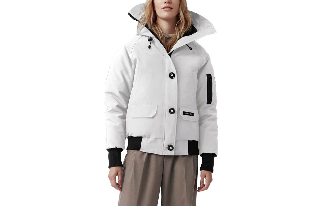 

Женский пуховик Canada Goose, Белый