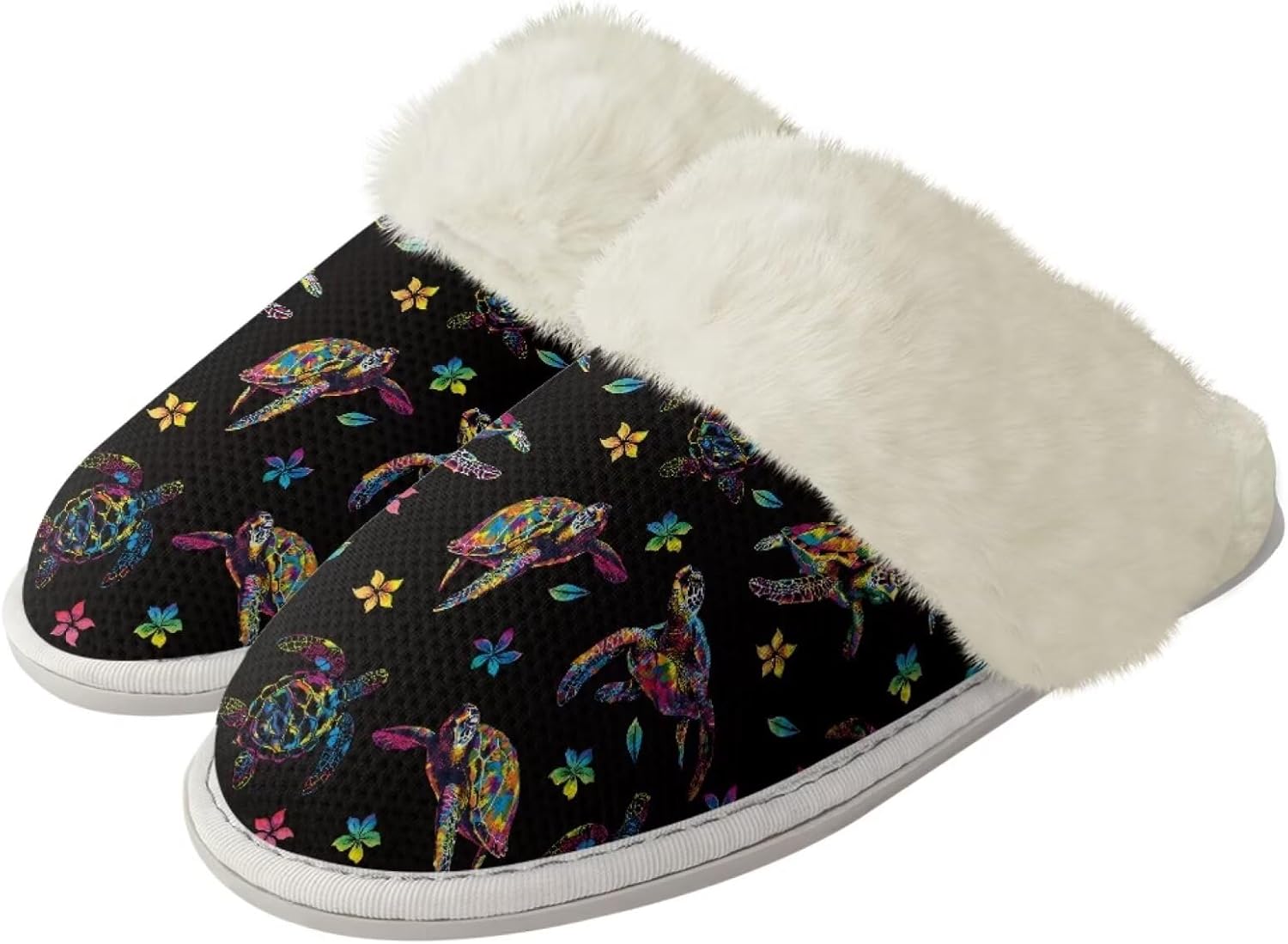 

Тапочки Forchrinse, Colorful Sea Turtle Floral