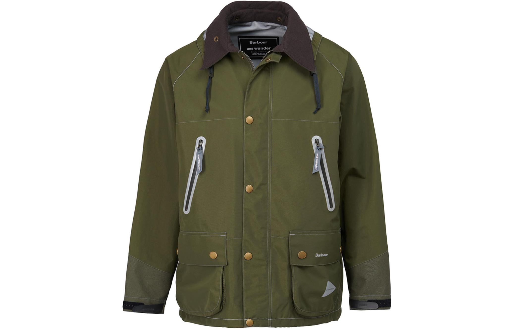 

BARBOUR Куртка And Wander FW22 мужская зеленая, Green