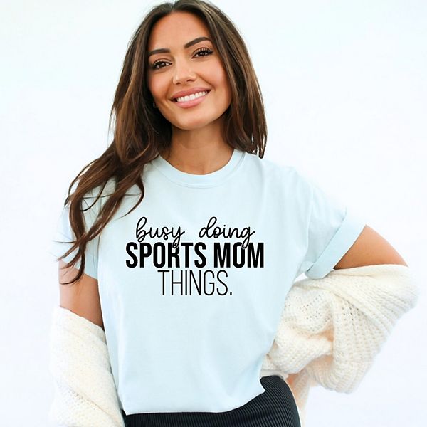 

Футболка Busy doing sports mom things garment dyed Simply Sage Market, Chambray, Зеленый, Футболка Busy doing sports mom things garment dyed Simply Sage Market, Chambray