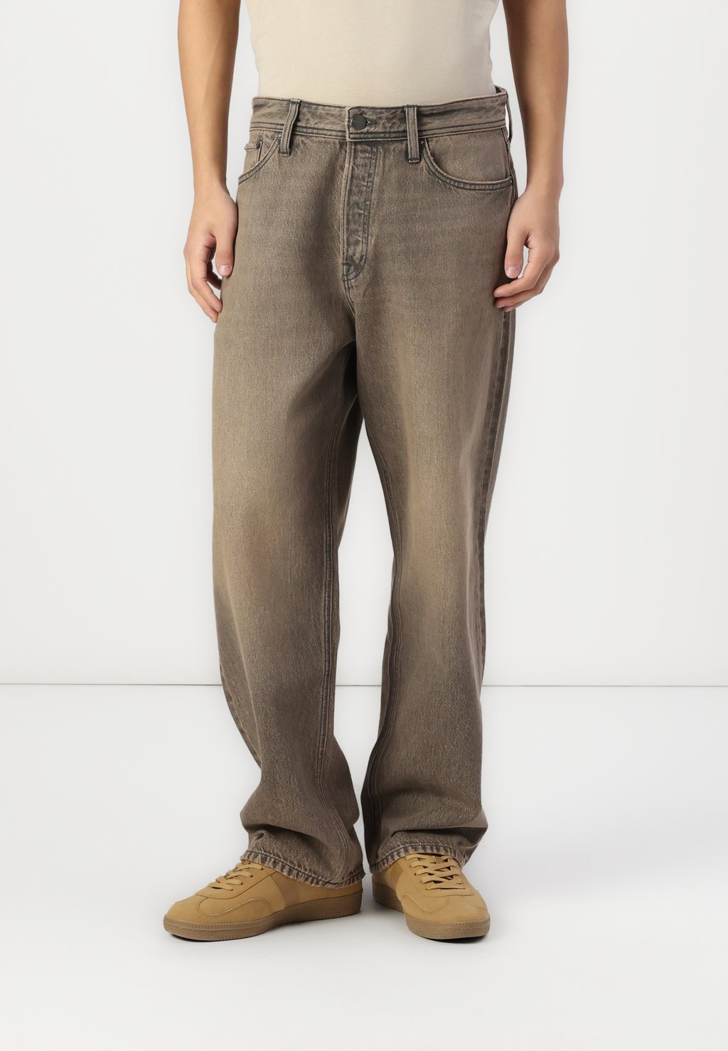 

Мешковатые джинсы Jack & Jones, деним серый