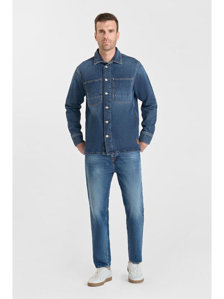 

Le Temps des Cerises Джинсовая куртка HISA синего цвета