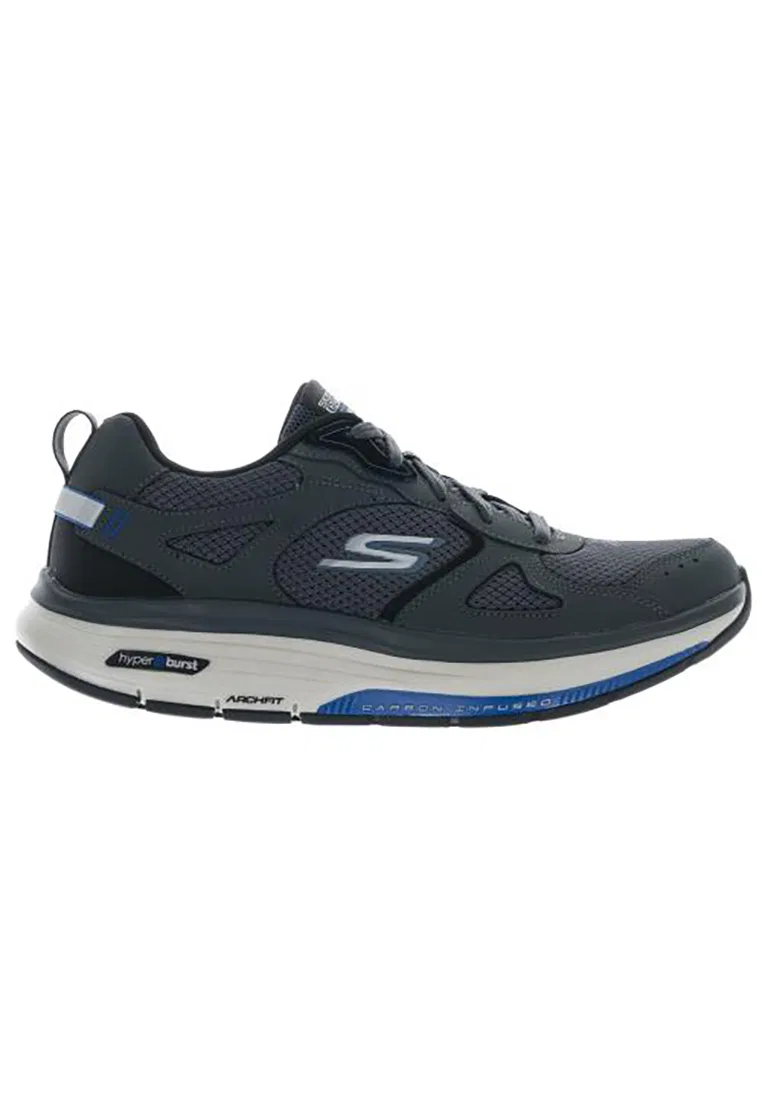 Кроссовки для ходьбы, мужские, модель Go Walk Workout Walker, Skechers, серый