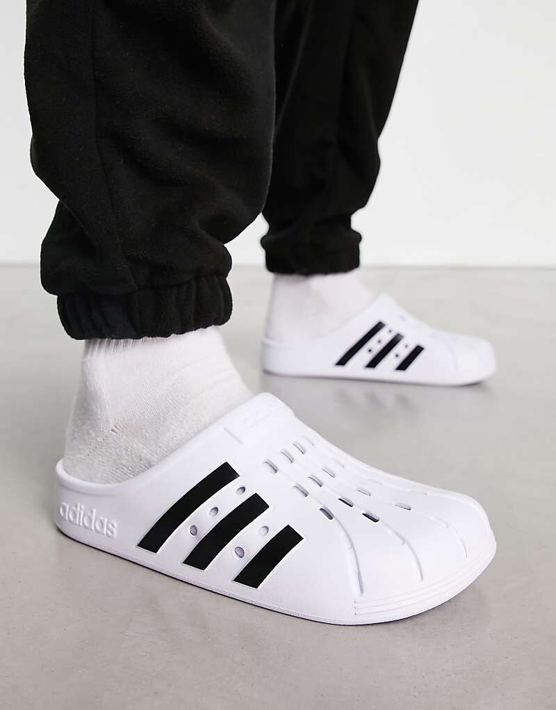 

adidas Sportswear – Adilette – Белые сабо