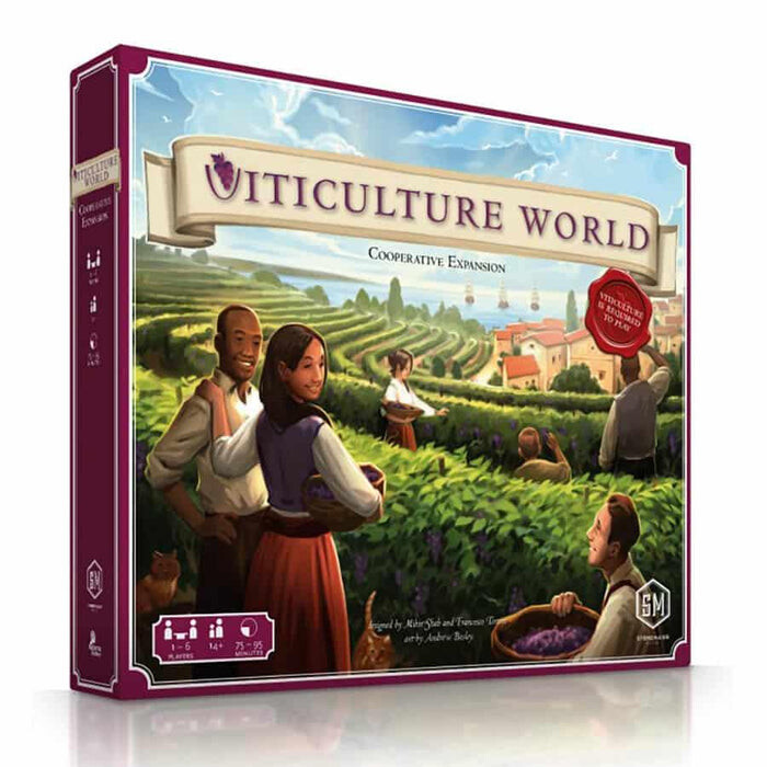 

Настольная игра Stonemaier Games Viticulture World - Cooperative Edition