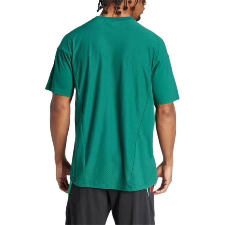 Футболка TIRO NATIONS PACK мужская зеленая Adidas, зеленый — фото 4
