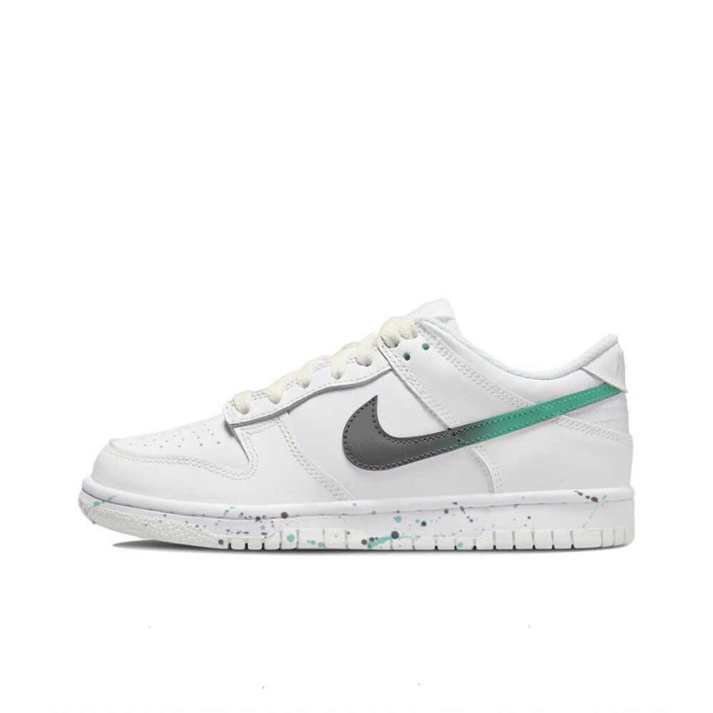 

Кроссовки Nike Dunk Skateboarding Shoes Women's Low-top Grey/green, зеленый