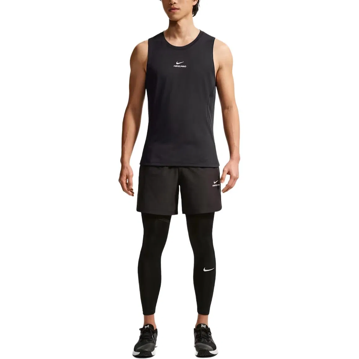 Быстросохнущий топ Nike Black/White — фото 4