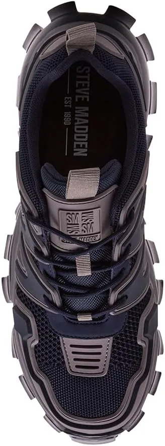 Кроссовки Steve Madden Mens Prive, темно-синий — фото 3