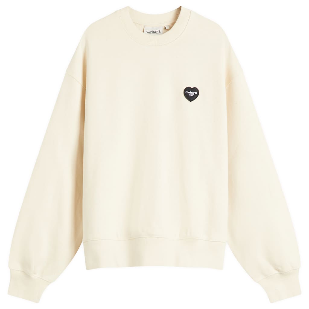 

Свитшот Ingo heart Carhartt Wip, цвет undyed