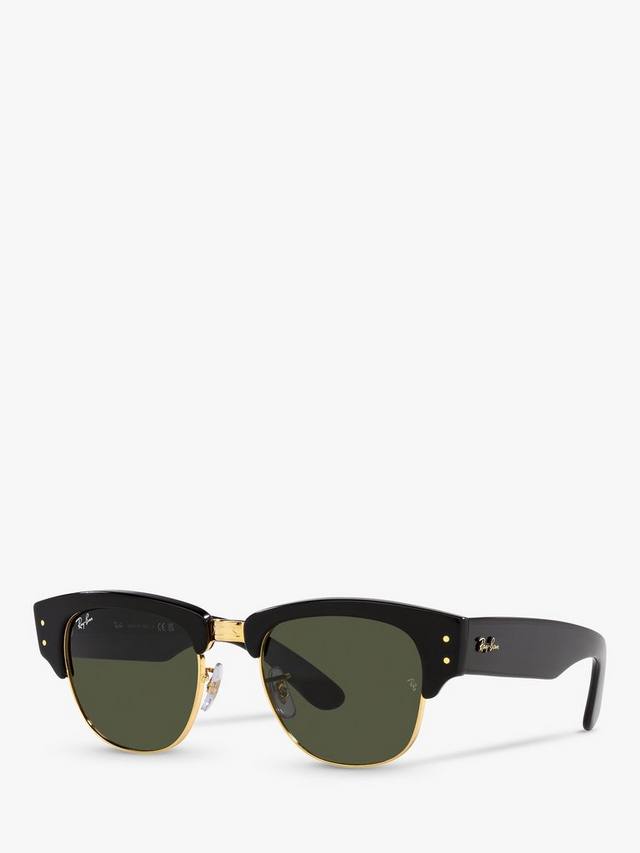 

RB0316S унисекс солнцезащитные очки Mega Clubmaster Cat's Eye Ray-Ban, Black/Gold