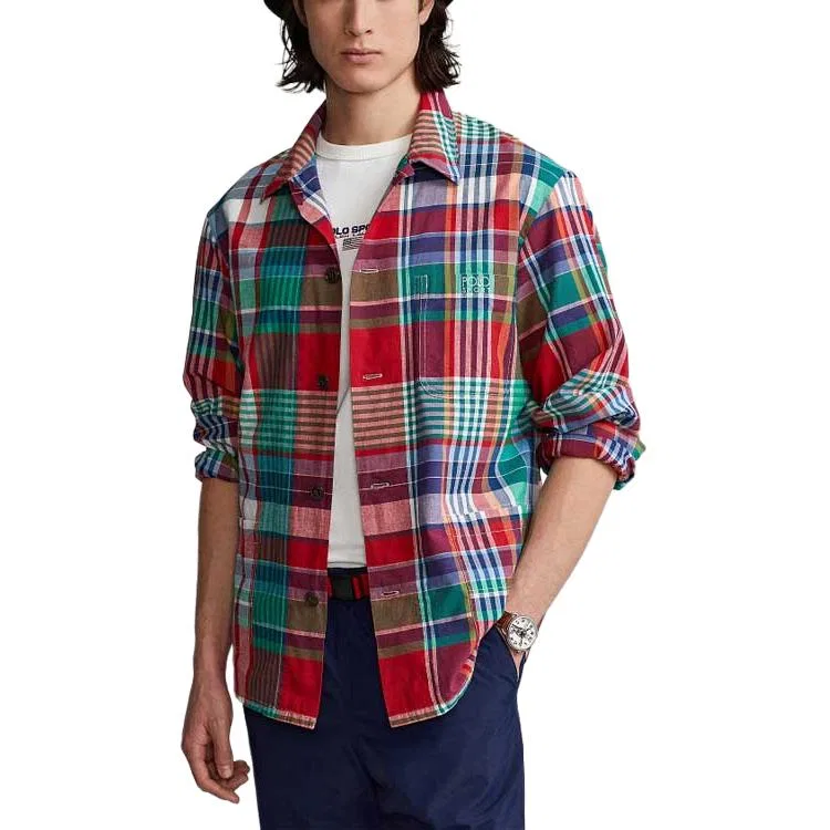 Рубашка мужская Multicolor Polo Ralph Lauren