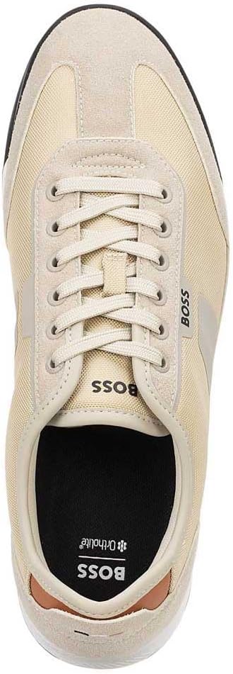 Мужские кроссовки BOSS Mens NitanLowpnymith 10271652 01, светло-бежевый — фото 4