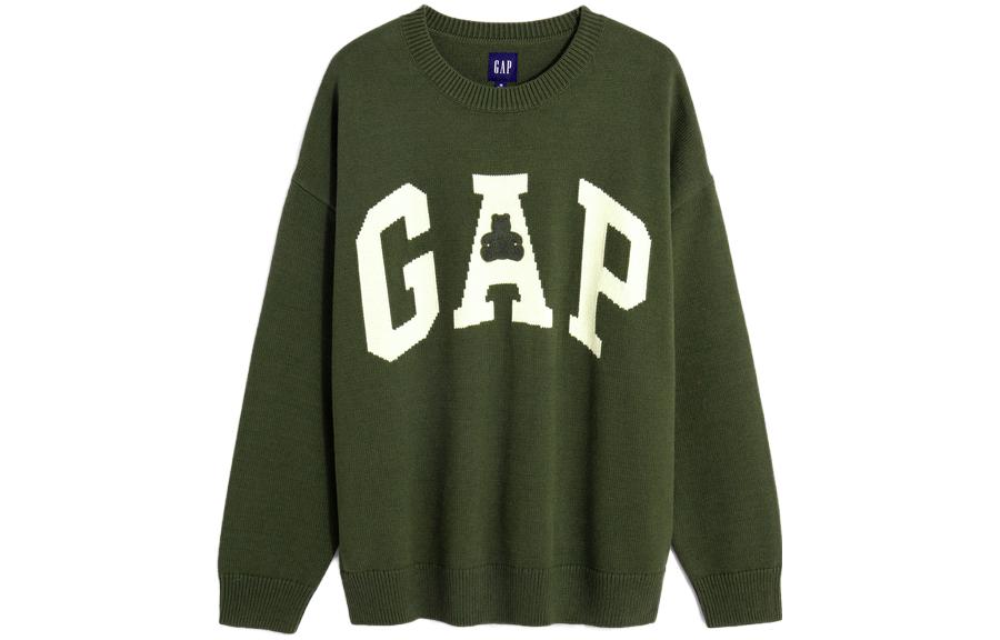 

Свитер унисекс Gap, коричневый