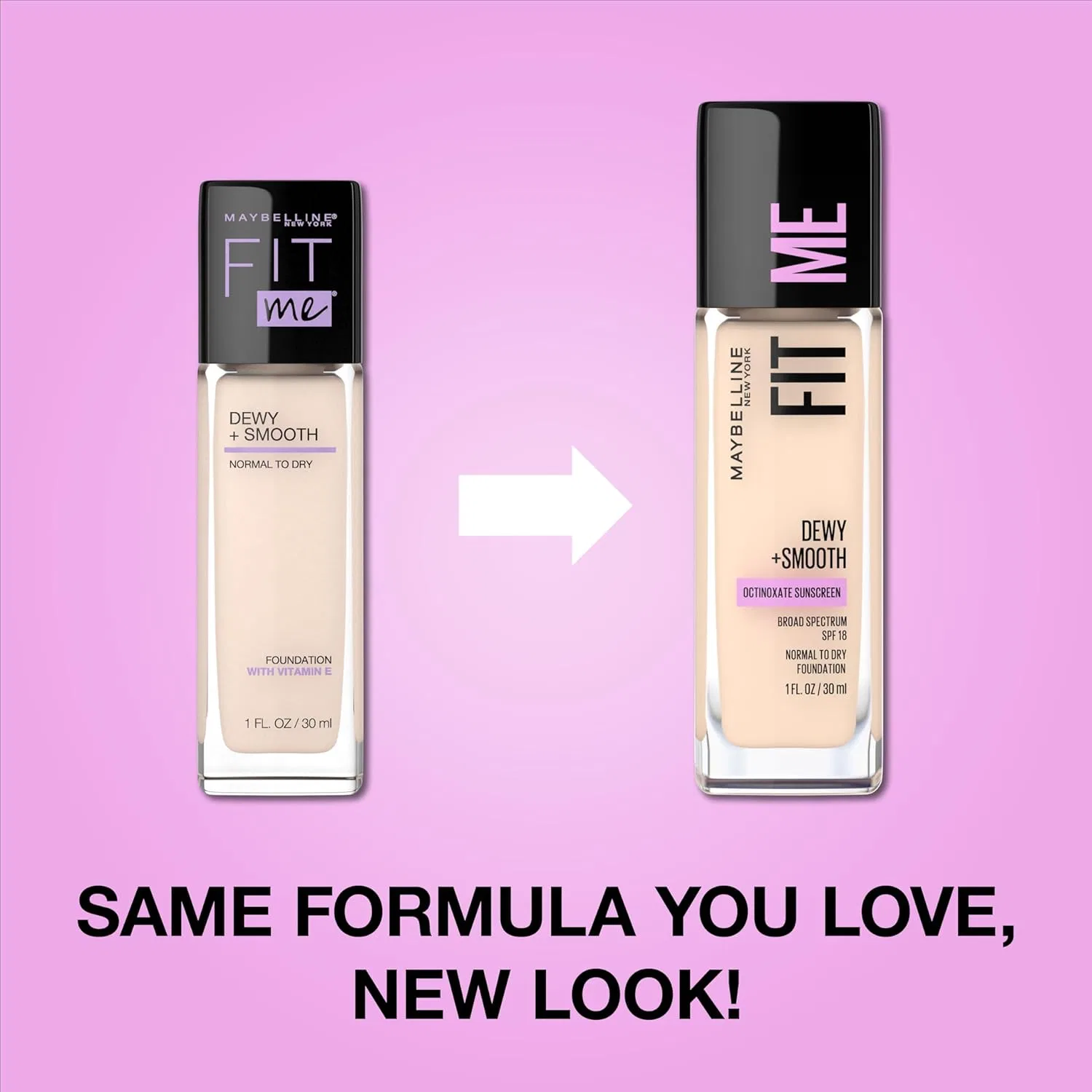 Тональная основа Fit Me! Matte + Smooth Liquid Foundation Soft Tan Maybelline New York 1 шт 30 мл — фото 2