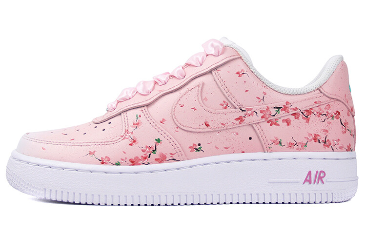 

Кроссовки Nike Air Force 1 Skateboard Shoes Women's Low-Top Pink White