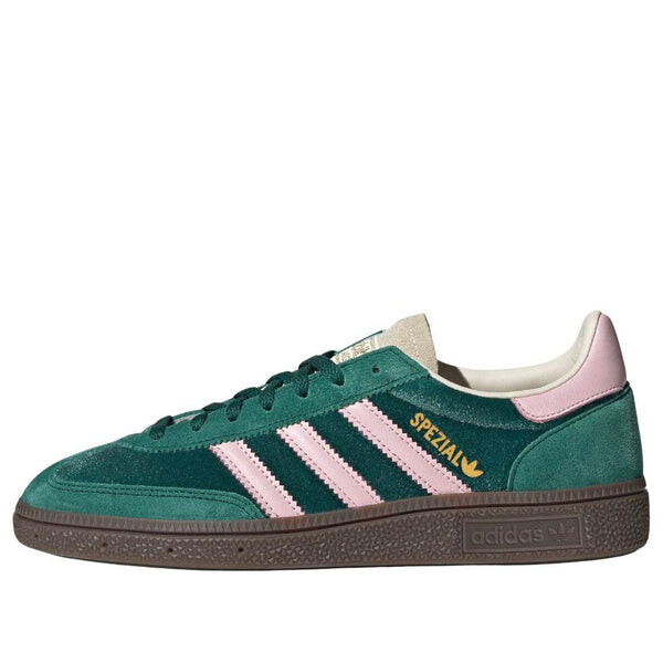 Кроссовки handball spezial 'velvet pack-green pink' Adidas, зеленый