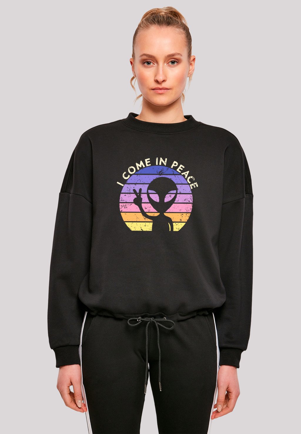 

Толстовка ALIEN PEACE SUNSET F4NT4STIC, черный