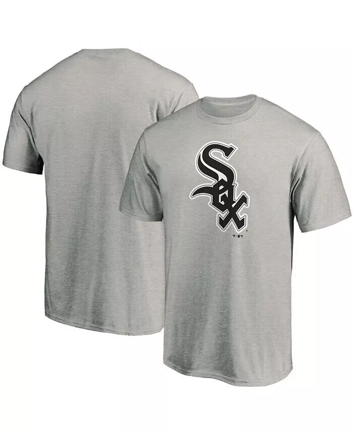 

Мужская серая футболка Chicago White Sox с официальным логотипом Fanatics
