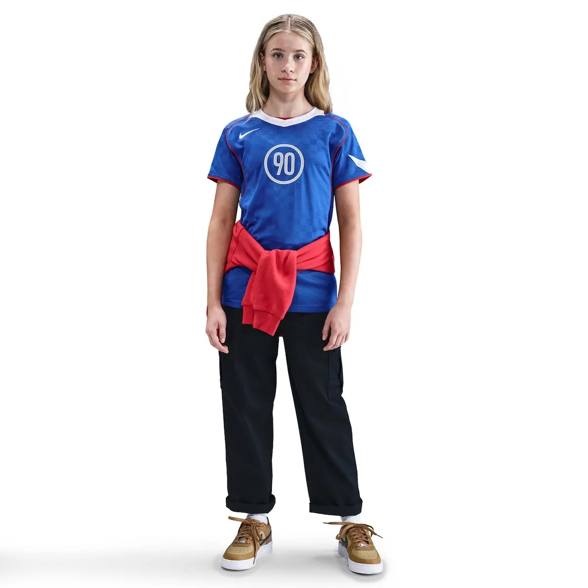 

Детская футболка Dri-FIT Total 90 Energy Nike, синий