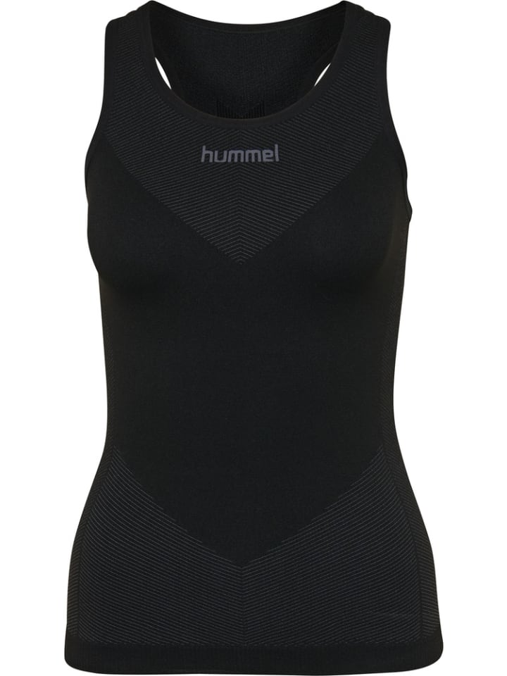 

Футболка Hummel First Seamless Tank Top W черного цвета Hummel