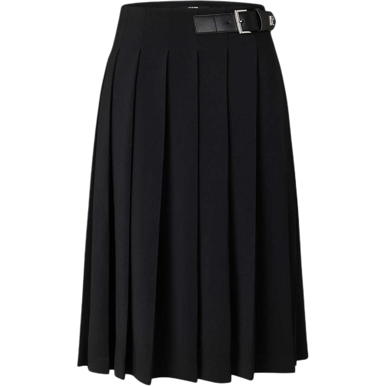 

KARL LAGERFELD / Karl Lagerfeld Jeans Karl Lagerfeld SS25 Повседневная длинная юбка Women's Black