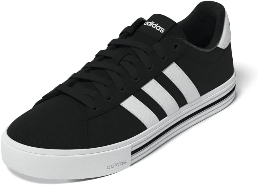 Кроссовки Adidas Unisex Daily 4.0, не для футбола, низкие, Core Black Cloud White Cloud White