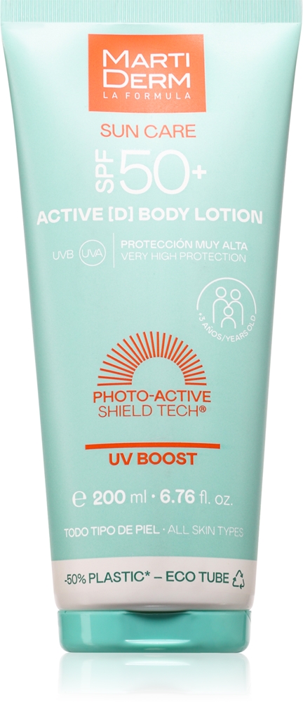 

Солнцезащитный лосьон для тела Sun Care Active D, солнцезащитный крем для тела Martiderm, spf 50 200 мл
