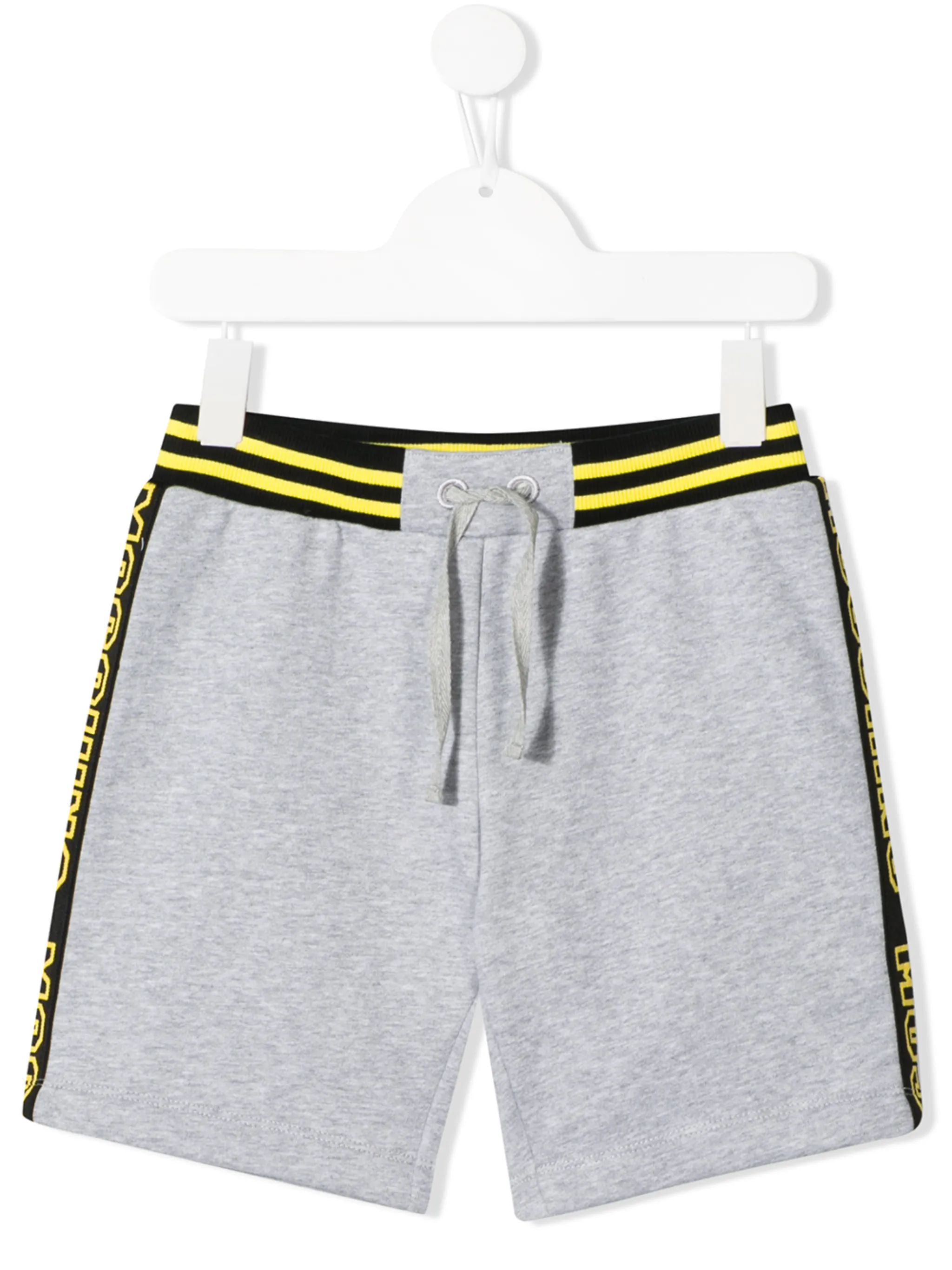 

Спортивные шорты с логотипом Moschino Kids, серый
