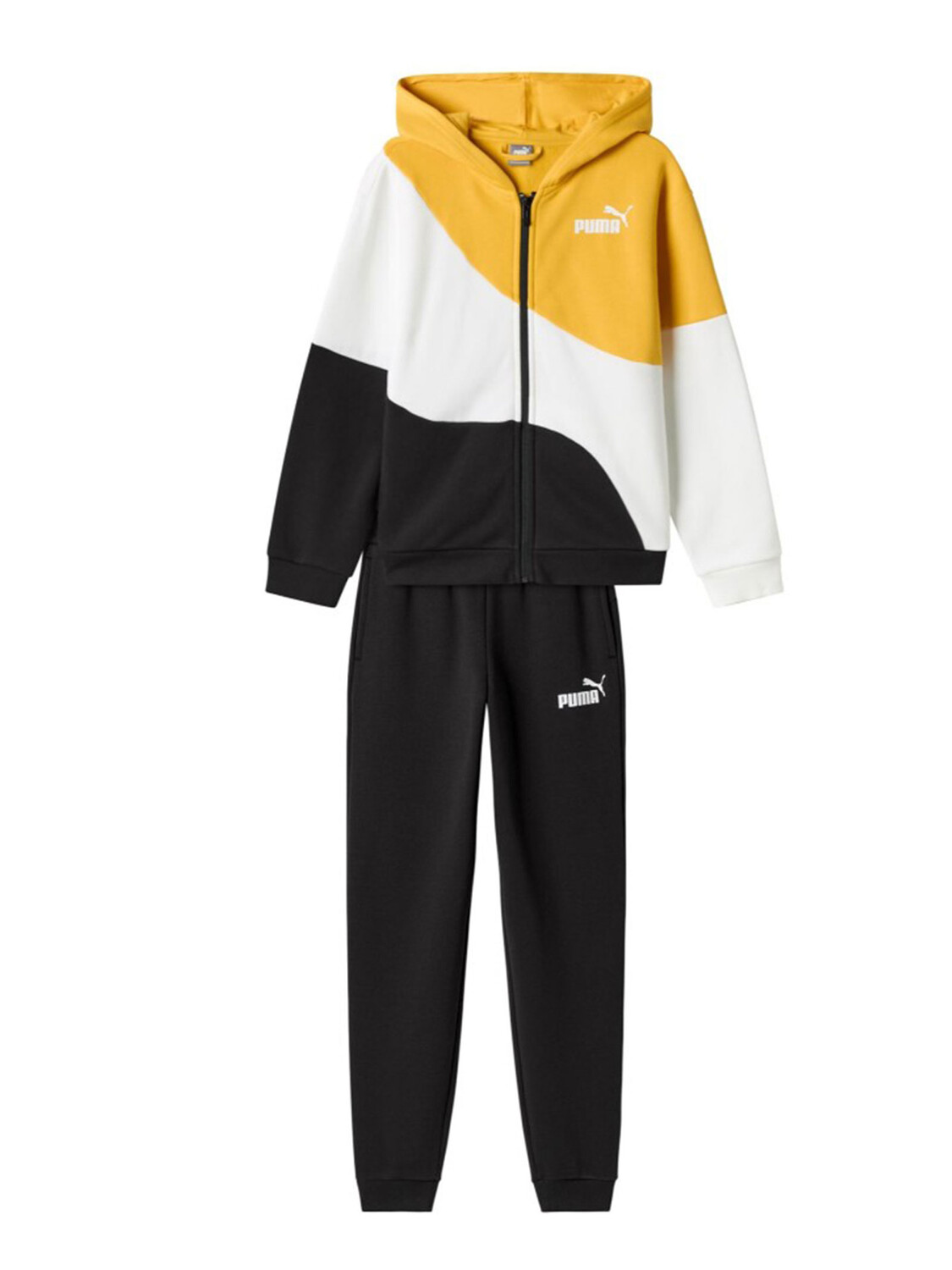 

Спортивный костюм Puma Power Cat для мальчиков, желтый/черный/белый