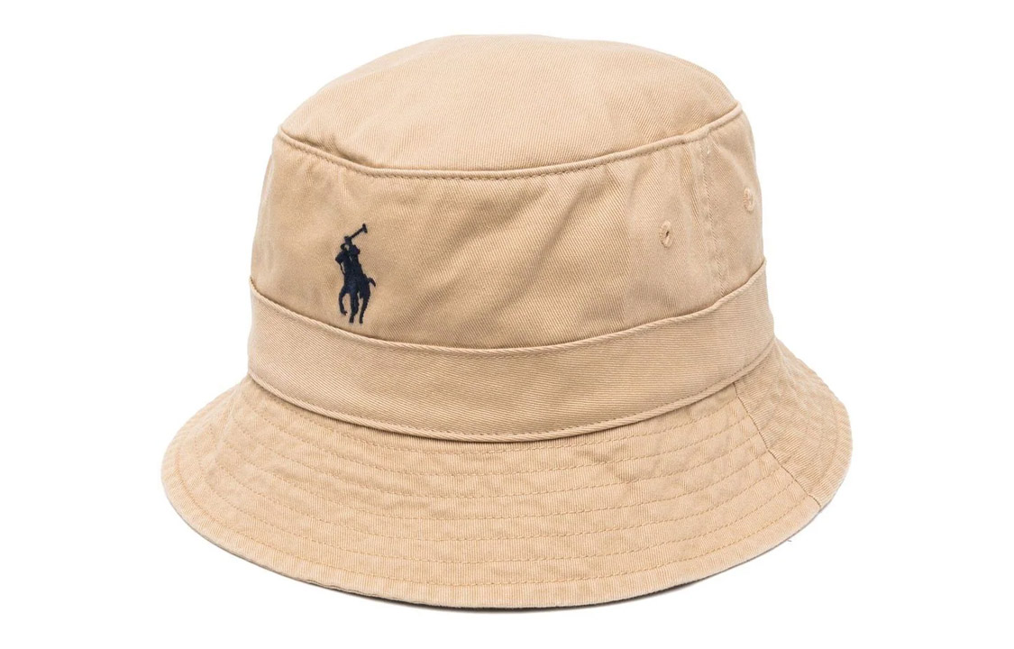 

Polo Ralph Lauren Хлопковая шляпа-ведро, Beige