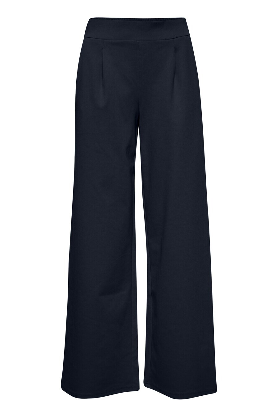 

Брюки чинос ICHI Wide leg Chino Pants KATE, темно-синий