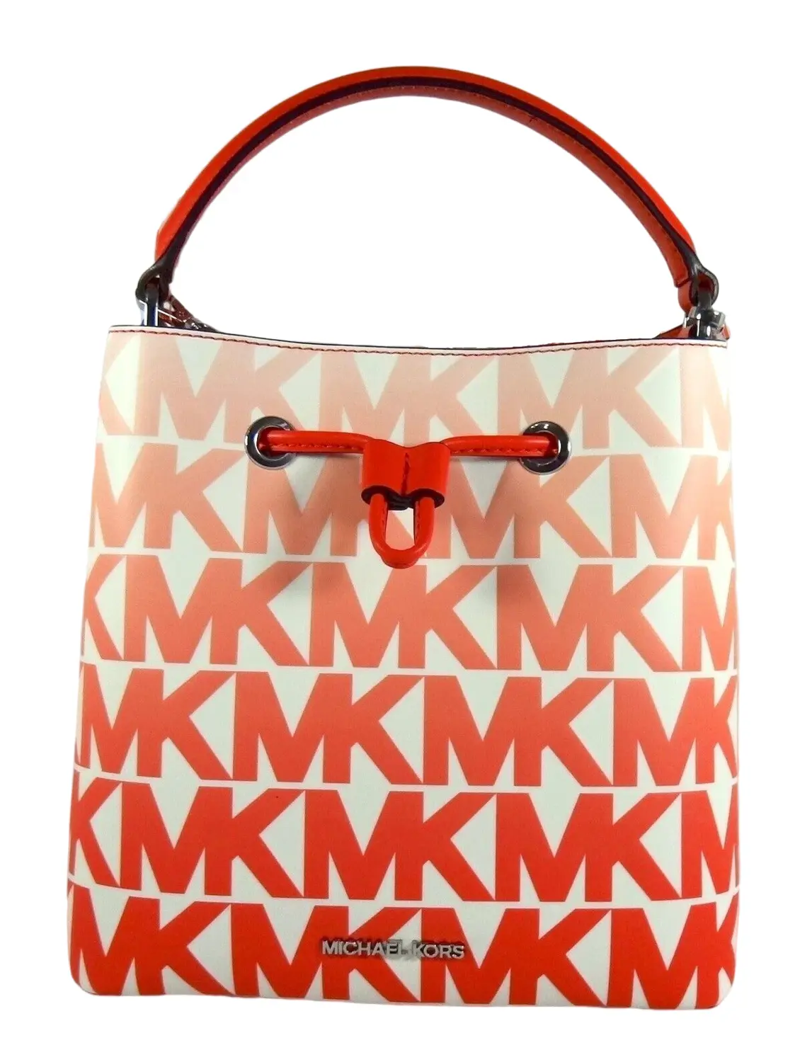 

Женская сумка через плечо Michael Kors Suri Bucket Messenger, цвет Coral Multi