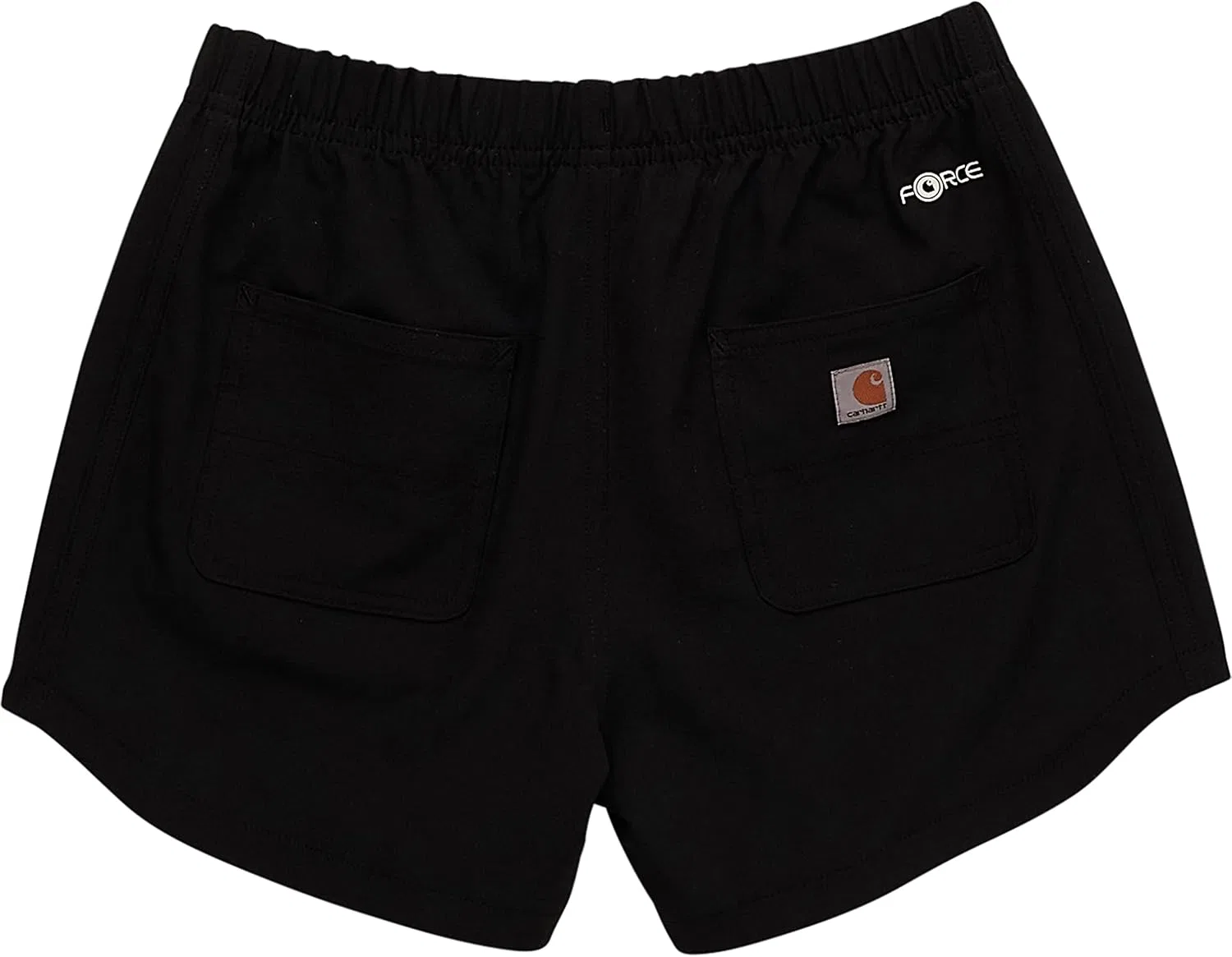 Шорты Carhartt Girls Rugged Flex Ripstop Denim Short, черный — фото 2