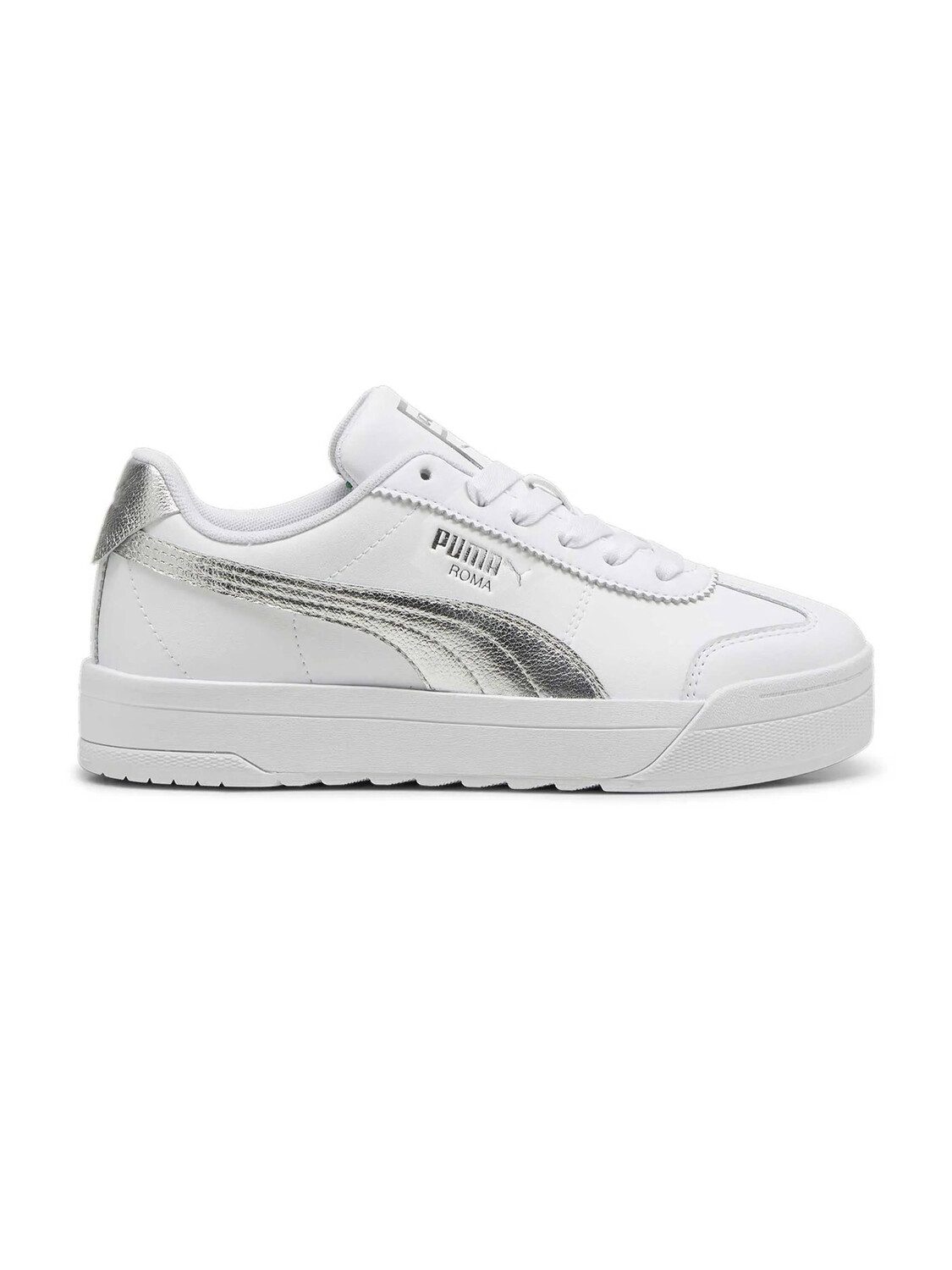 Кроссовки roma feminine metallic Puma, белый