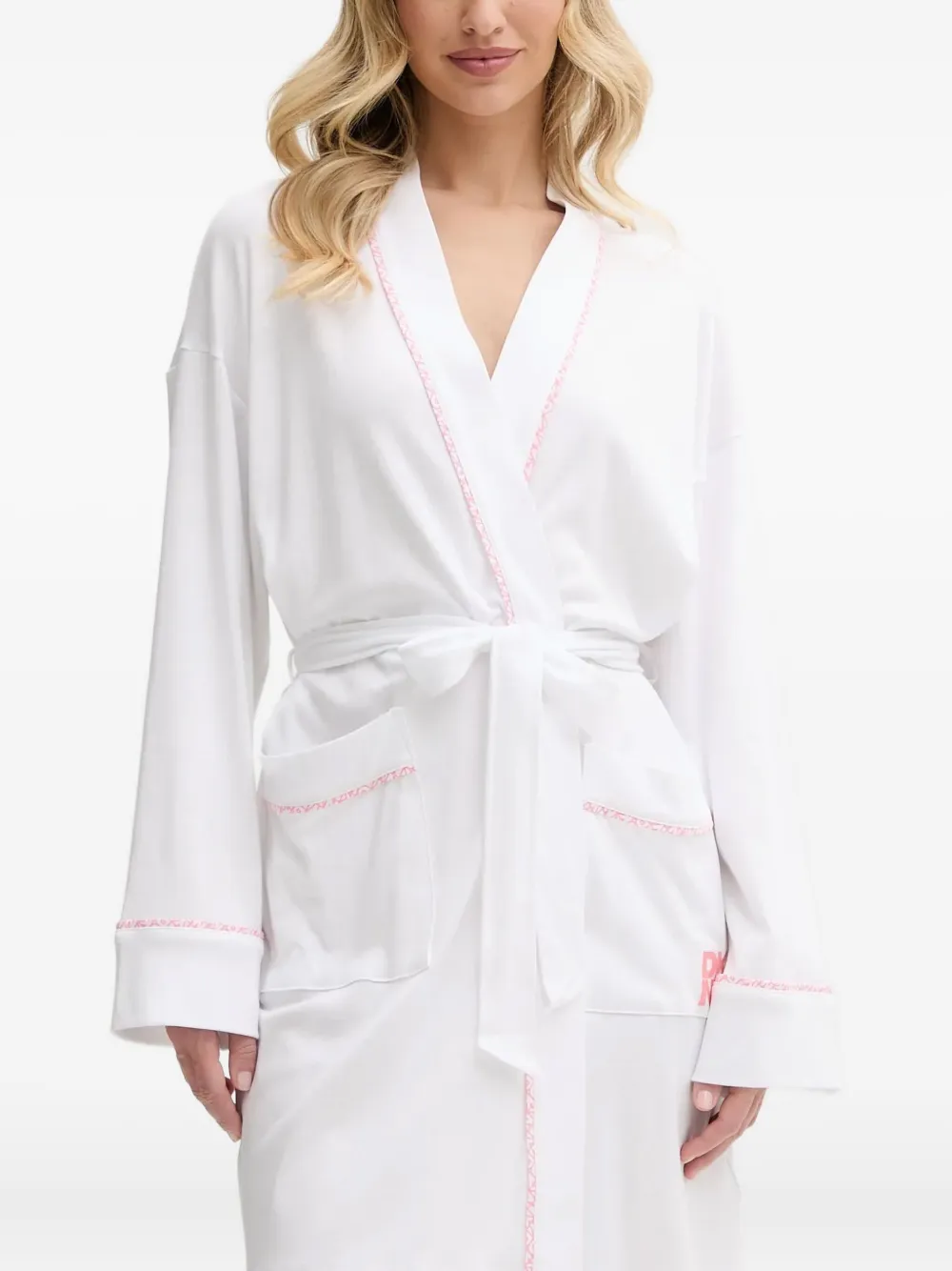 

Халат с поясом на завязках DKNY