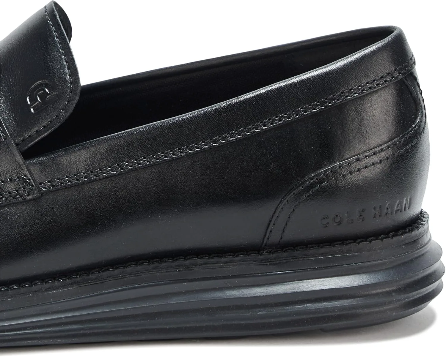 Мужские лоферы Cole Haan Originalgrand Meridian с кисточками, черный — фото 4