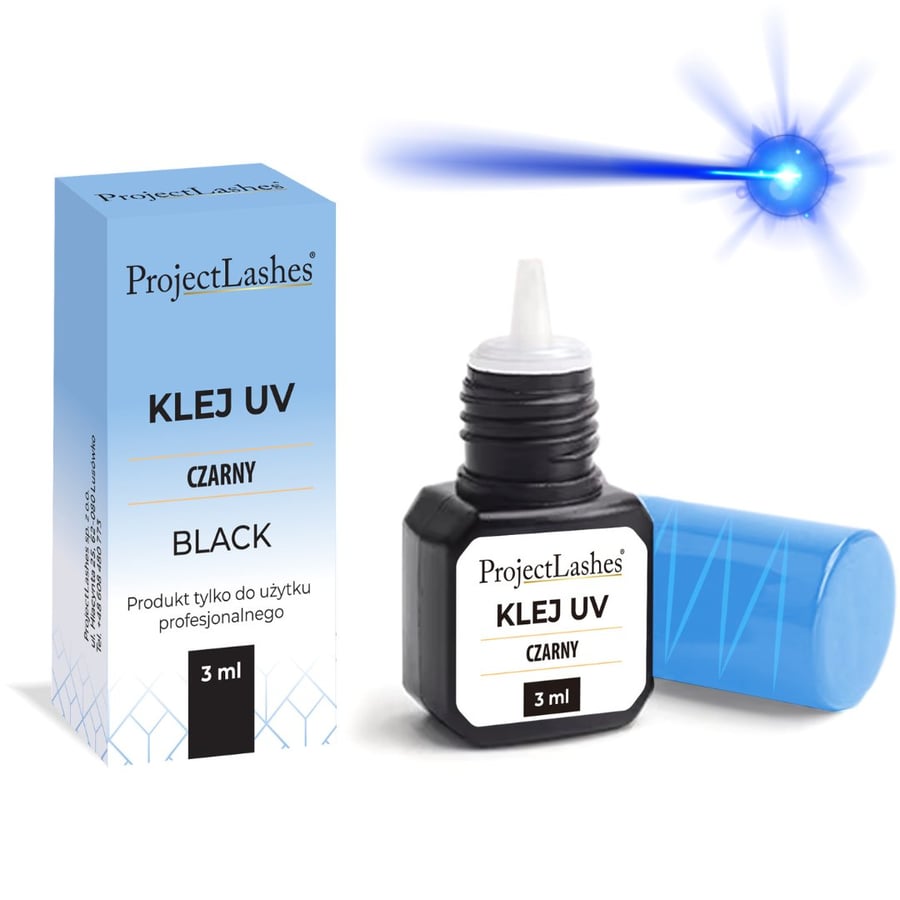 

ProjectLashes Black UV - УФ-клей для наращивания ресниц, черный