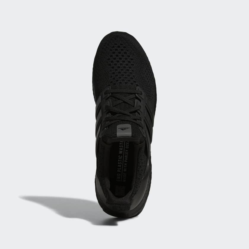 Мужские беговые кроссовки adidas Ultraboost 5.0 DNA, черный/зеленый — фото 3
