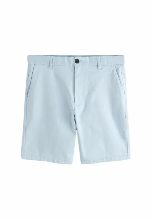 Шорты Next Slim fit stretch chino, светло-голубой