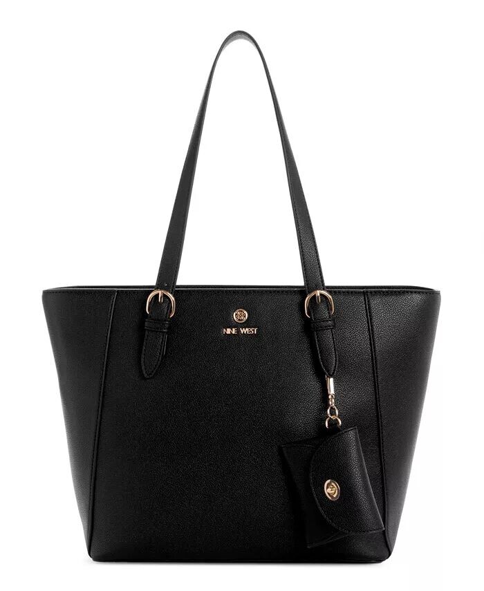 

Большая сумка Siera Nine West, черный