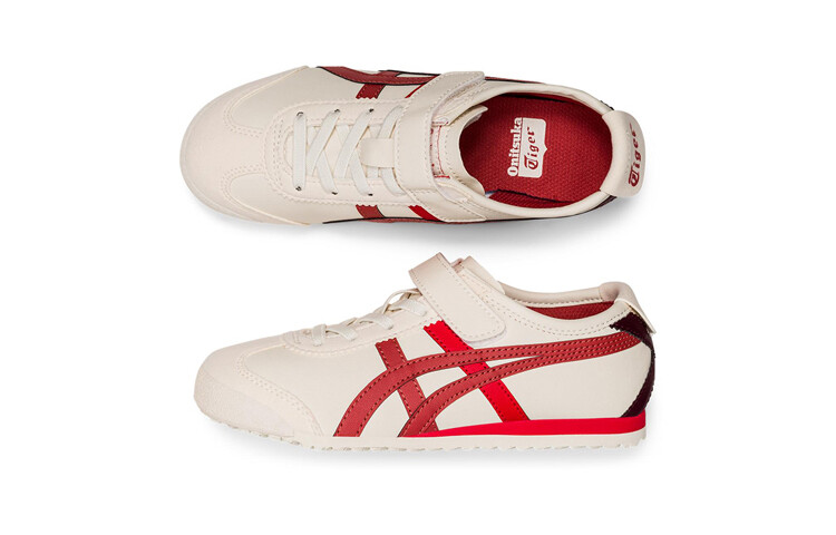 MEXICO 66 Kids Lifestyle Shoes PS Low-top Белый/Красный Onitsuka Tiger — фото 4