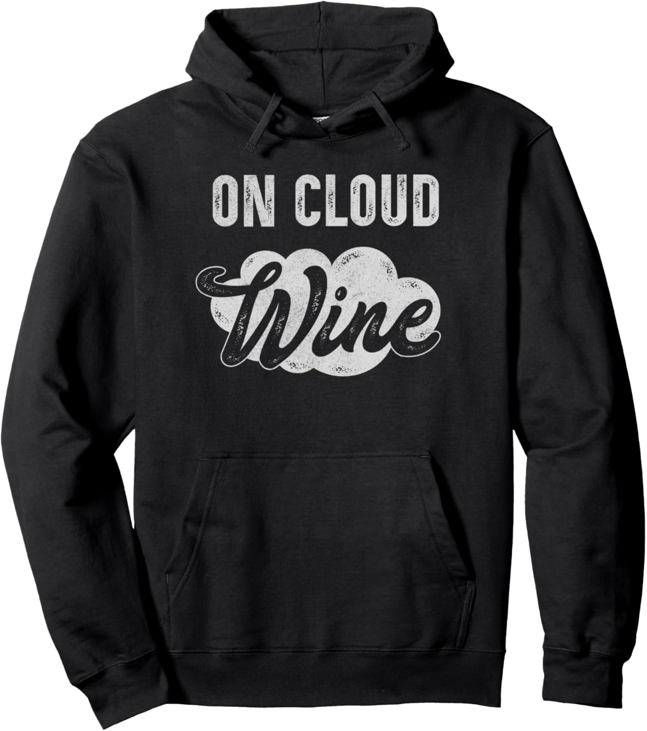 

Модная винная толстовка On Cloud, черная Trendy Apparel