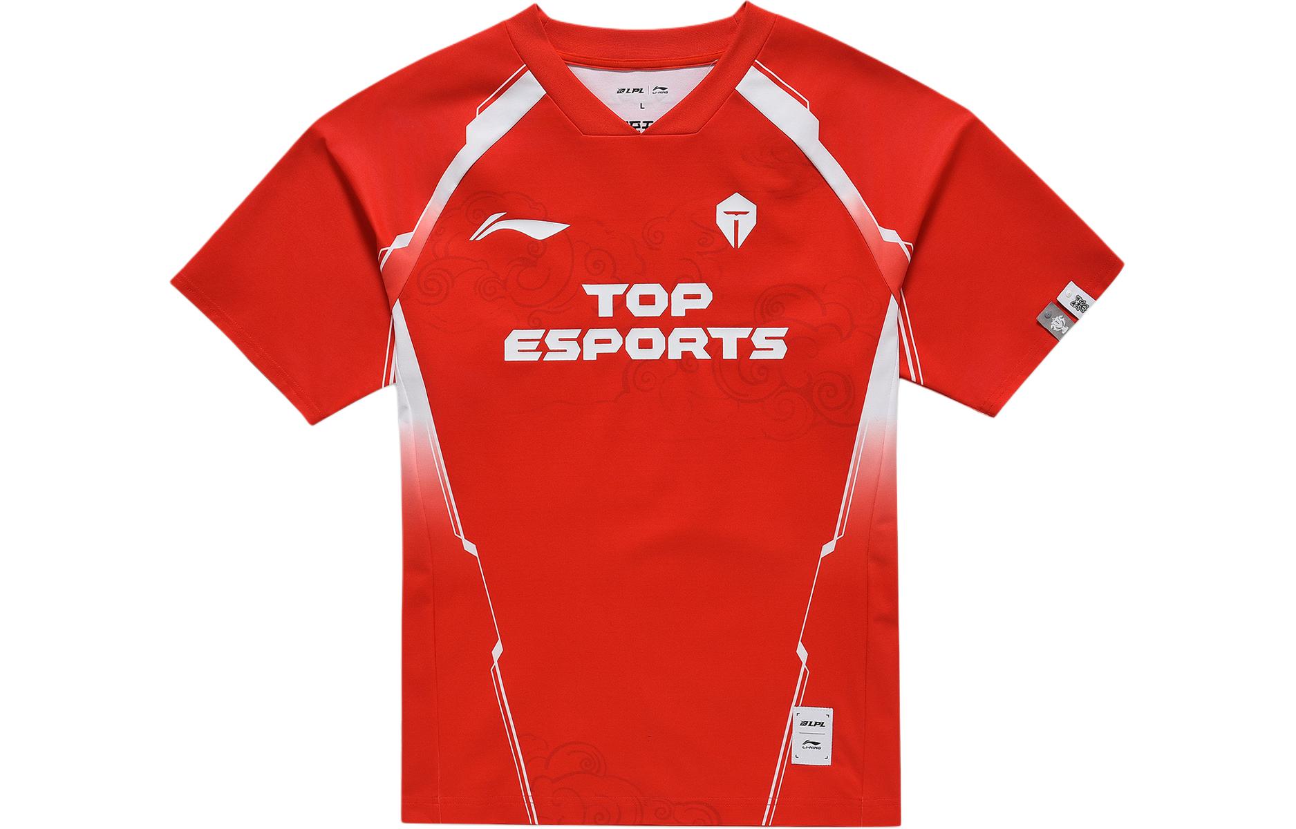 

Футболка унисекс огненно-красная LiNing Sports Life Collection