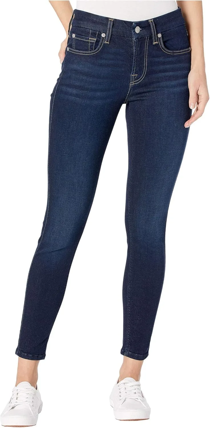 

7 for All Mankind Женские укороченные скинни джинсы